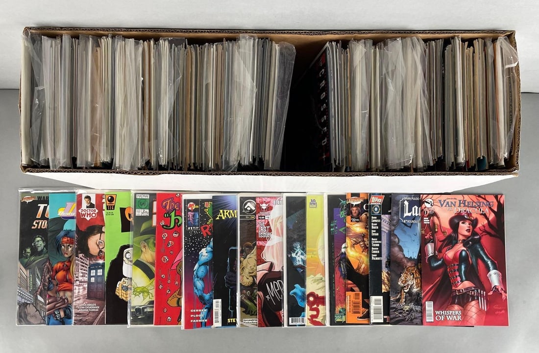 Long Box of Assorted Modern Comic Books (1 of 3)
