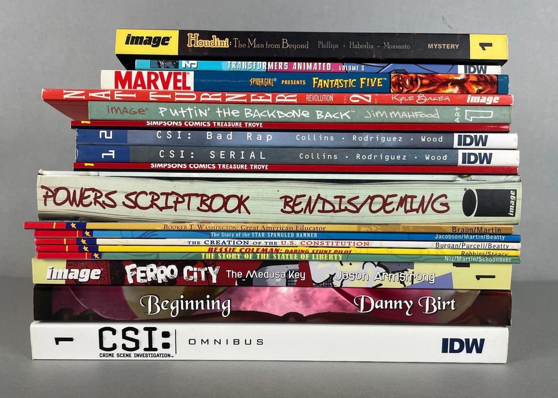 Group of Graphic Library Comic Books and More (1 of 3)