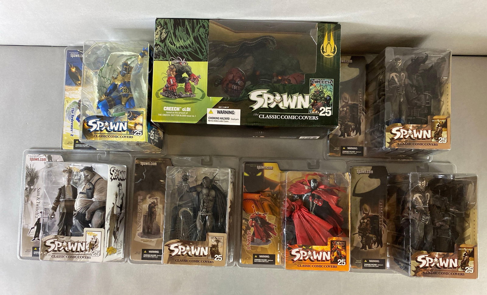 Group of McFarlane Toys Spawn Comic Covers Action Figures (1 of 3)