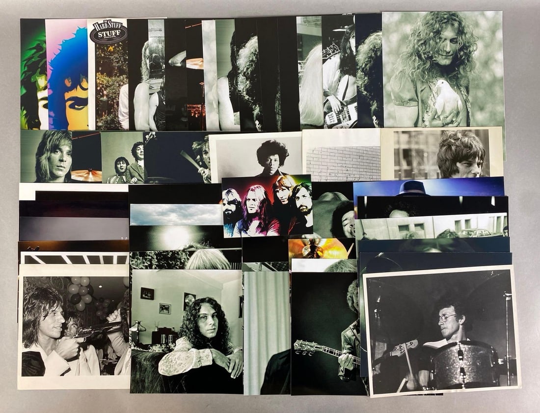 Group of 40+ Assorted Rock Musician Photos and More (1 of 3)