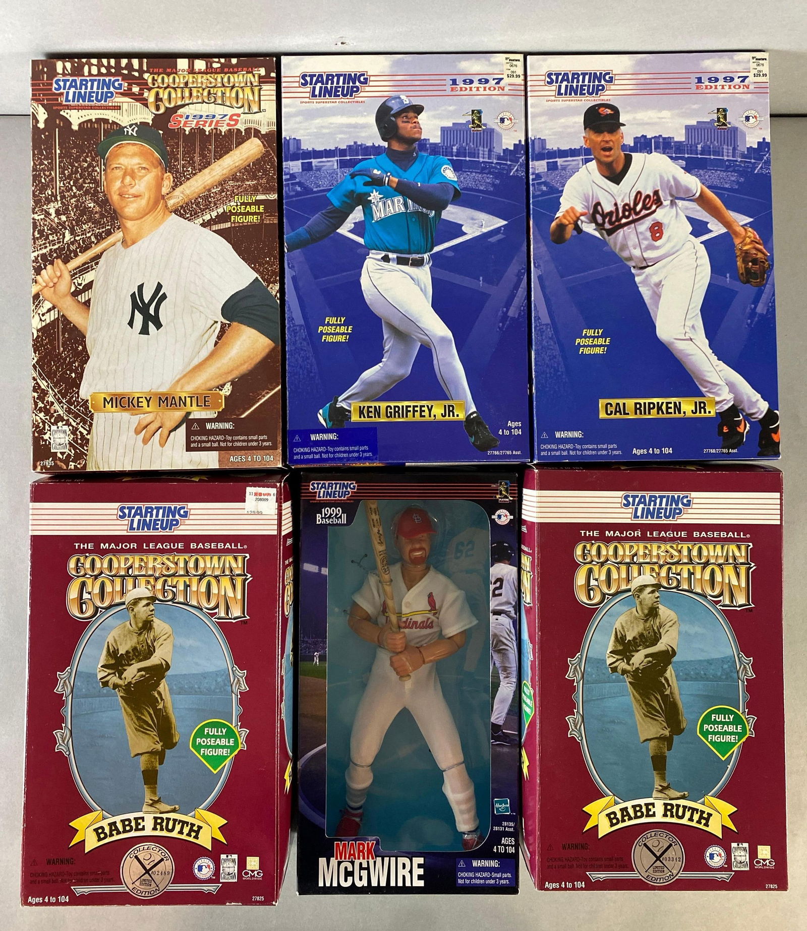 Group of 1990s Starting Lineup MLB Action Figures (1 of 2)