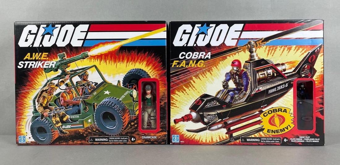 Group of 2 Hasbro G.I. Joe Action Figure Vehicle Sets (1 of 3)