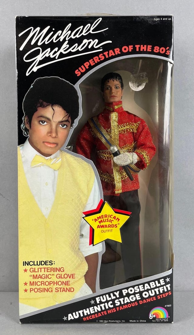 1984 LJN Michael Jackson Fully Poseable Figure (1 of 4)