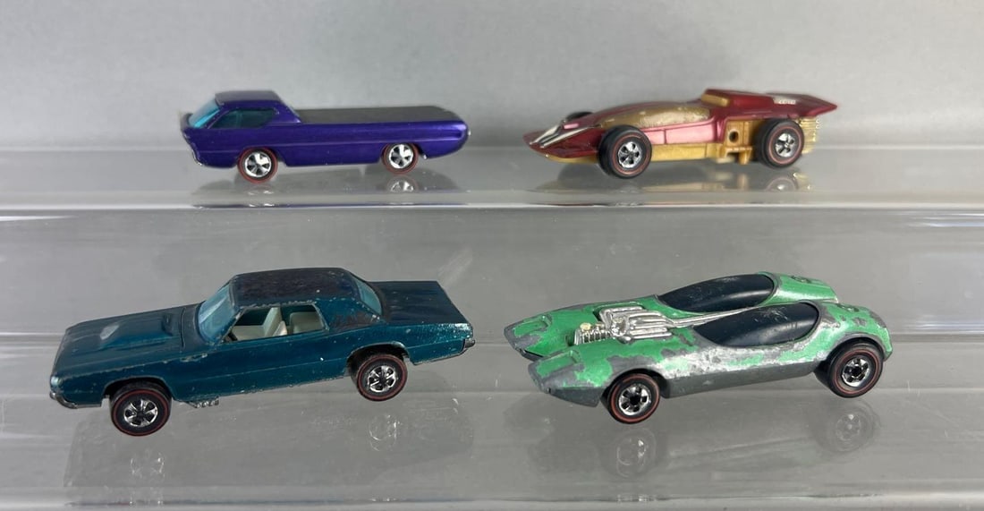 Group of 4 Hot Wheels Redline Die-Cast Vehicles (1 of 5)