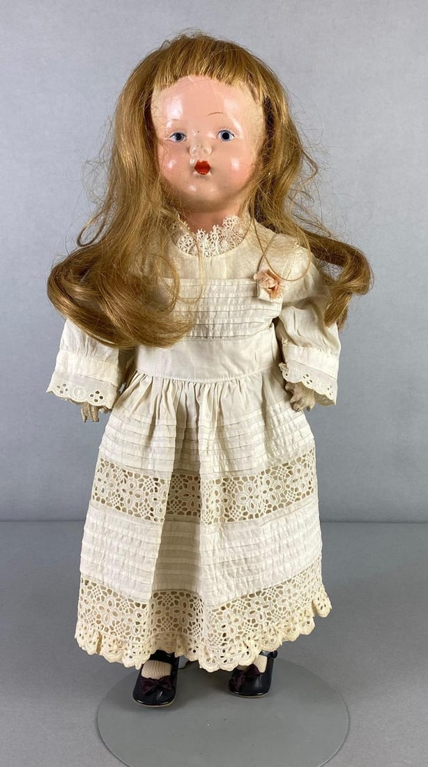 Antique Composition Head Doll (1 of 11)
