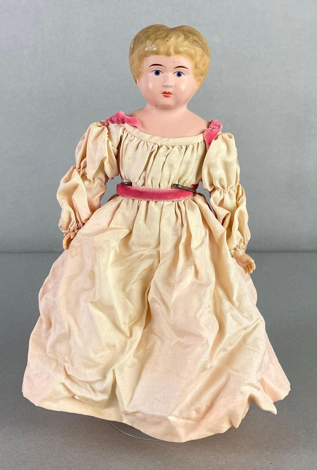 German Minerva Tin Head Doll (1 of 8)
