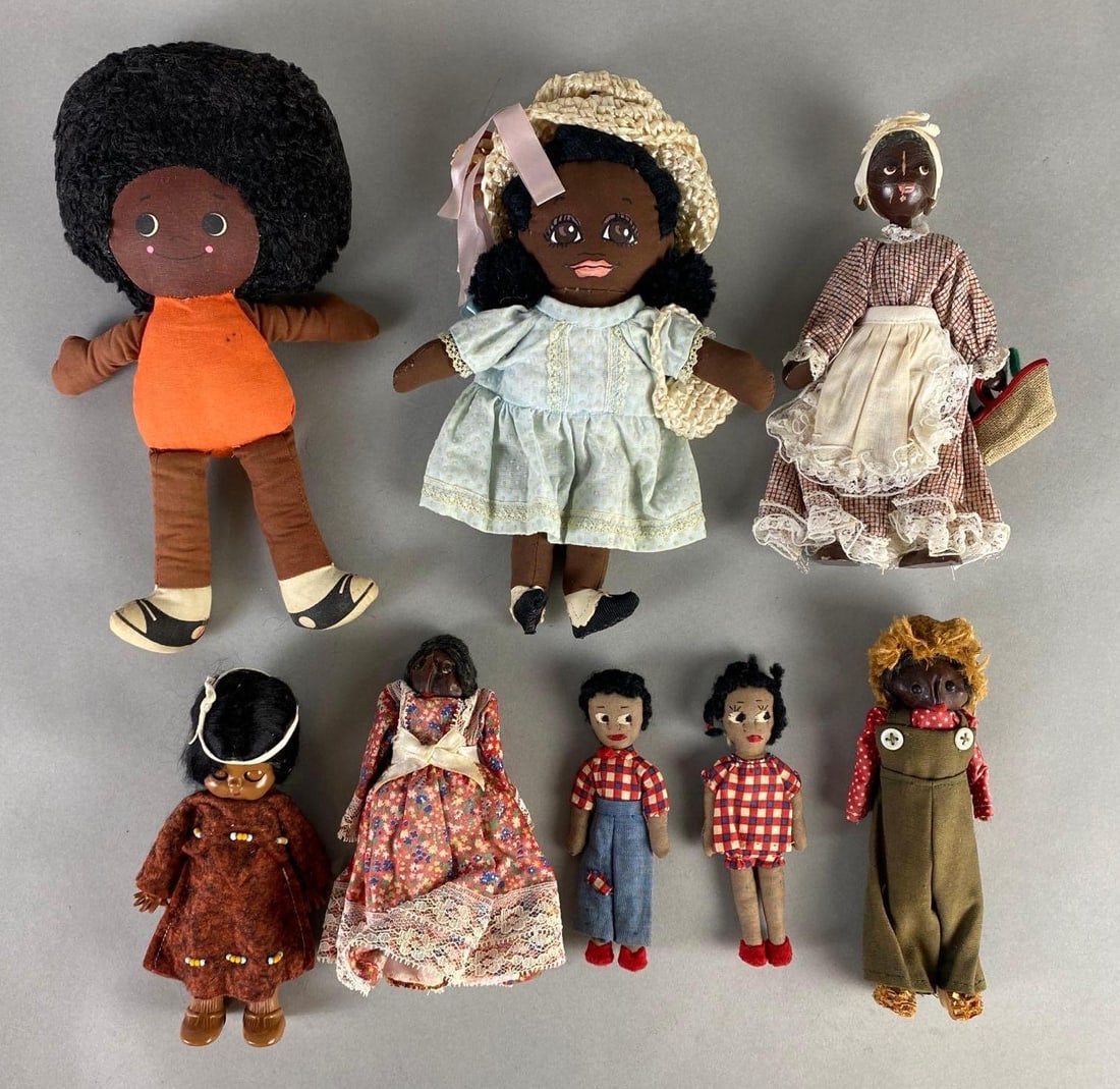Group of Black Americana Dolls and More (1 of 2)