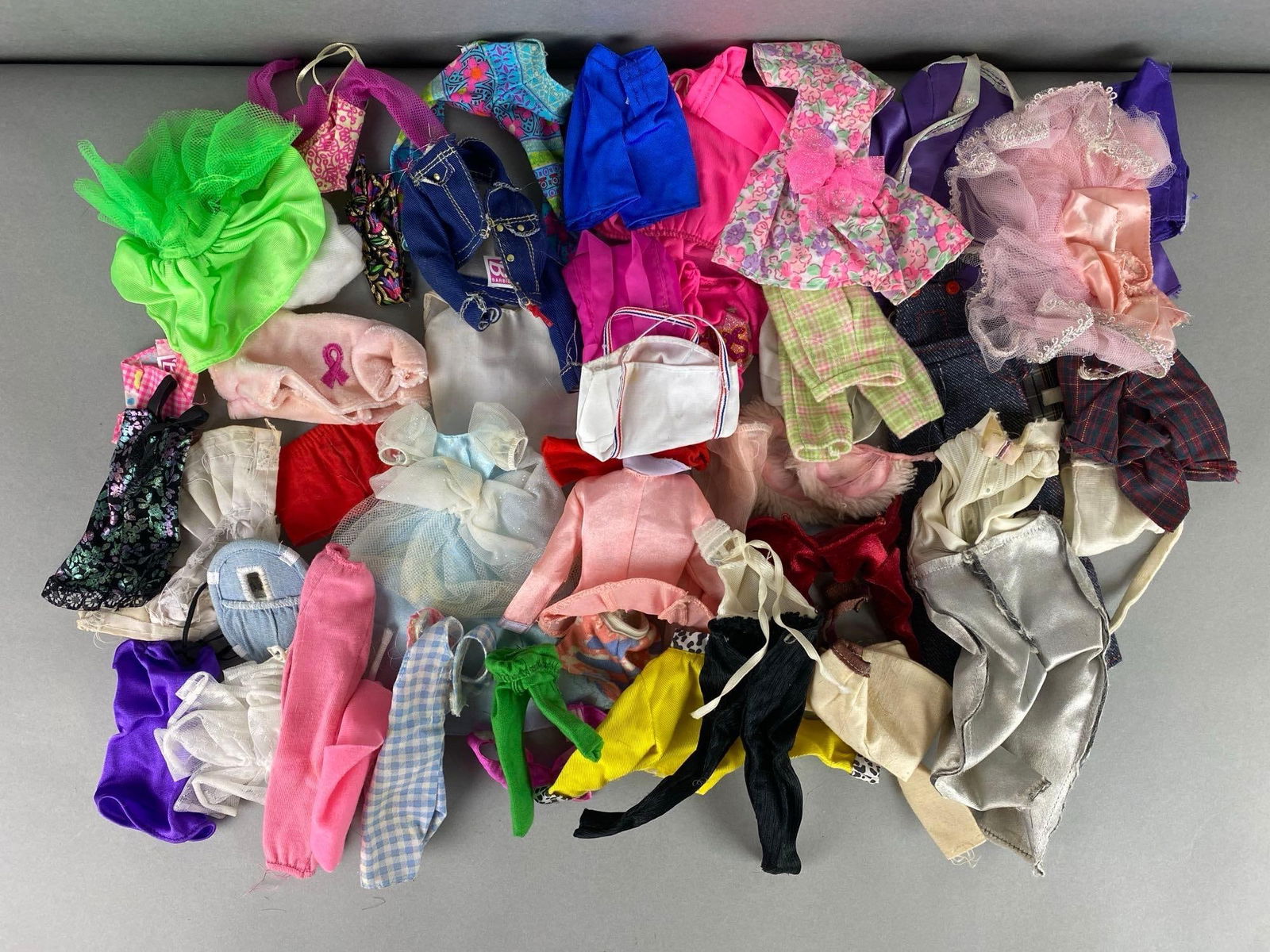 Group of Mattel Barbie Clothes and More (1 of 3)
