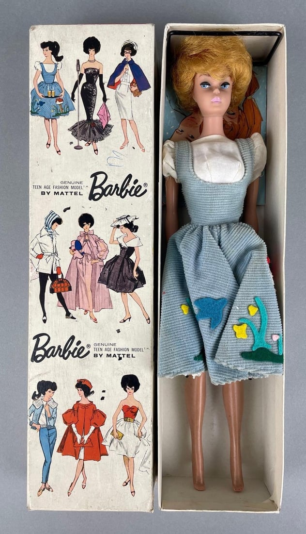 Vintage Mattel Barbie Platinum Bubble Fashion Doll (1 of 12)