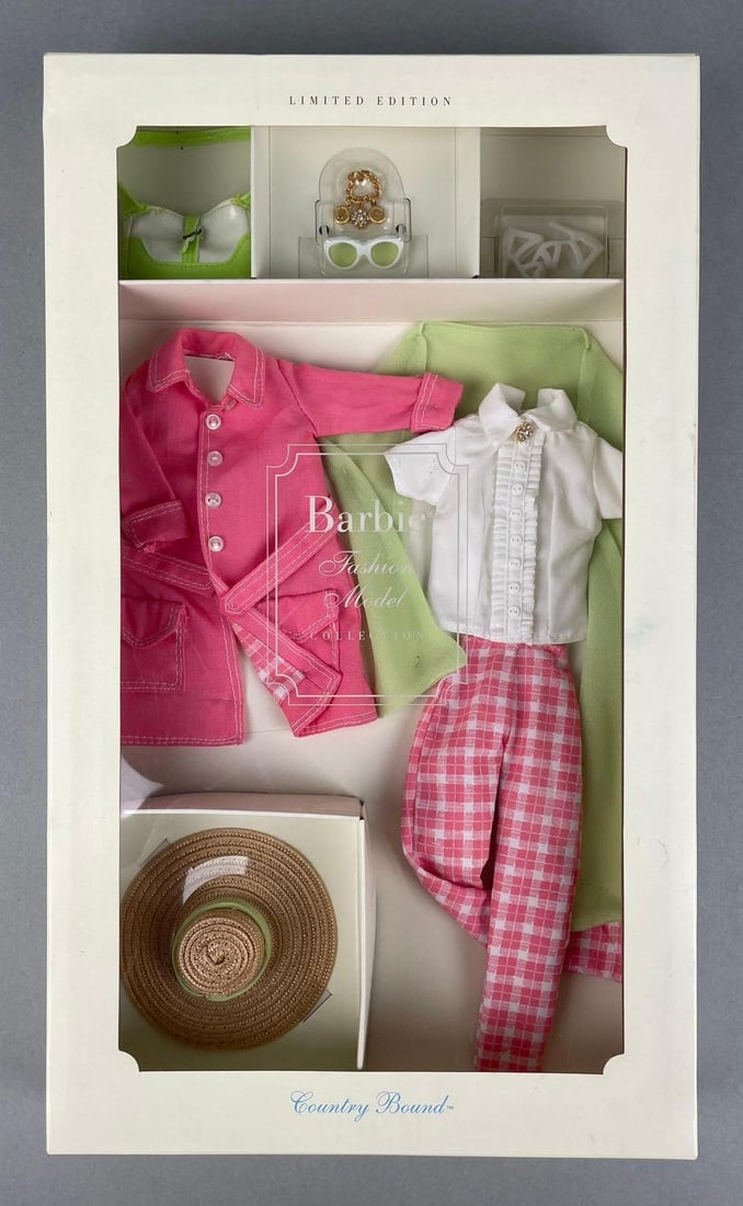 Limited Edition Barbie Country Bound Fashion Doll Clothing: 2001 fashion model collection, original packaging