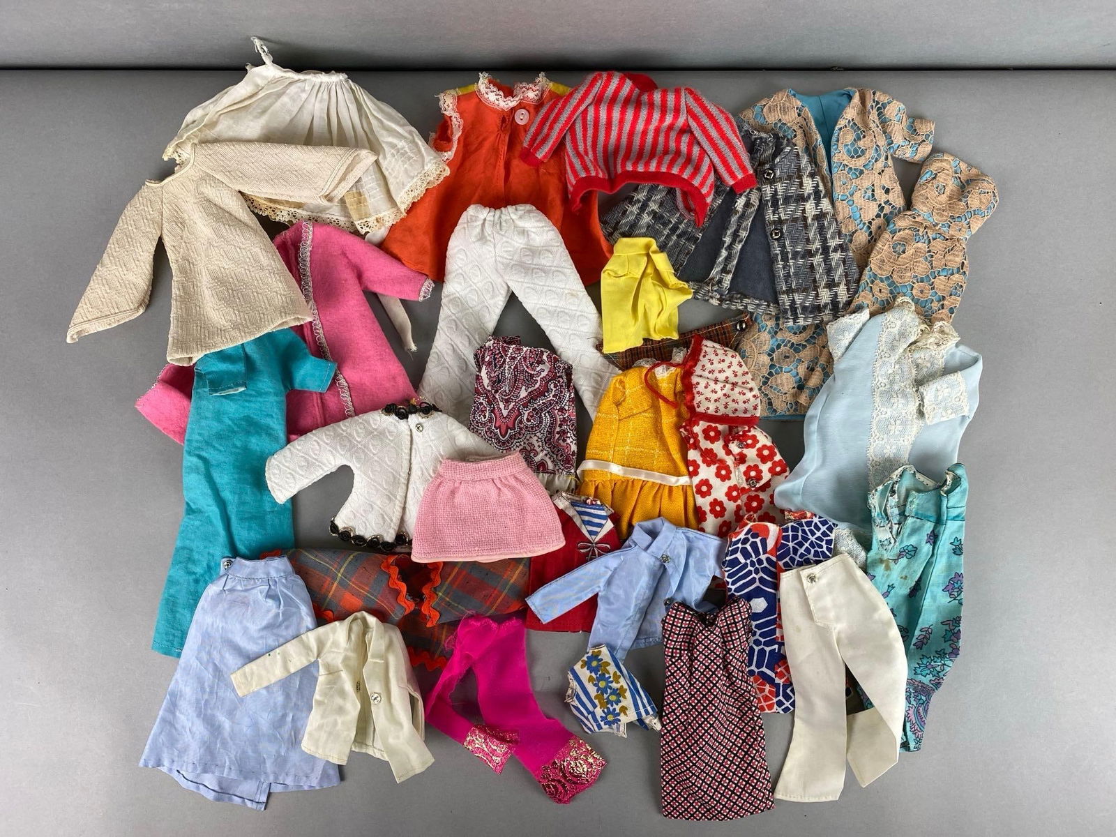 Group of Vintage Doll Clothing (1 of 3)