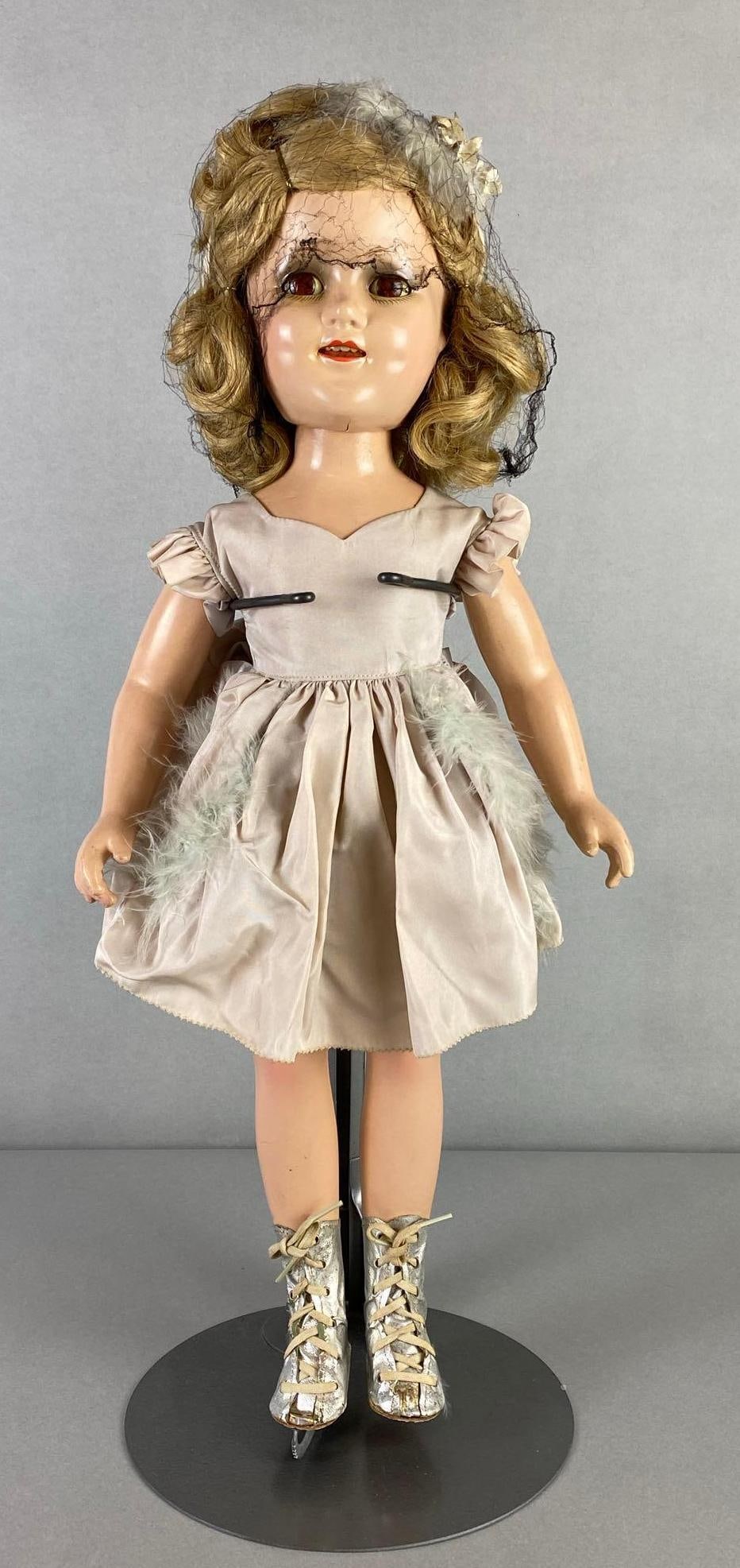 Madame Alexander Sonja Henie Har Plastic Ice Skating Doll (1 of 9)