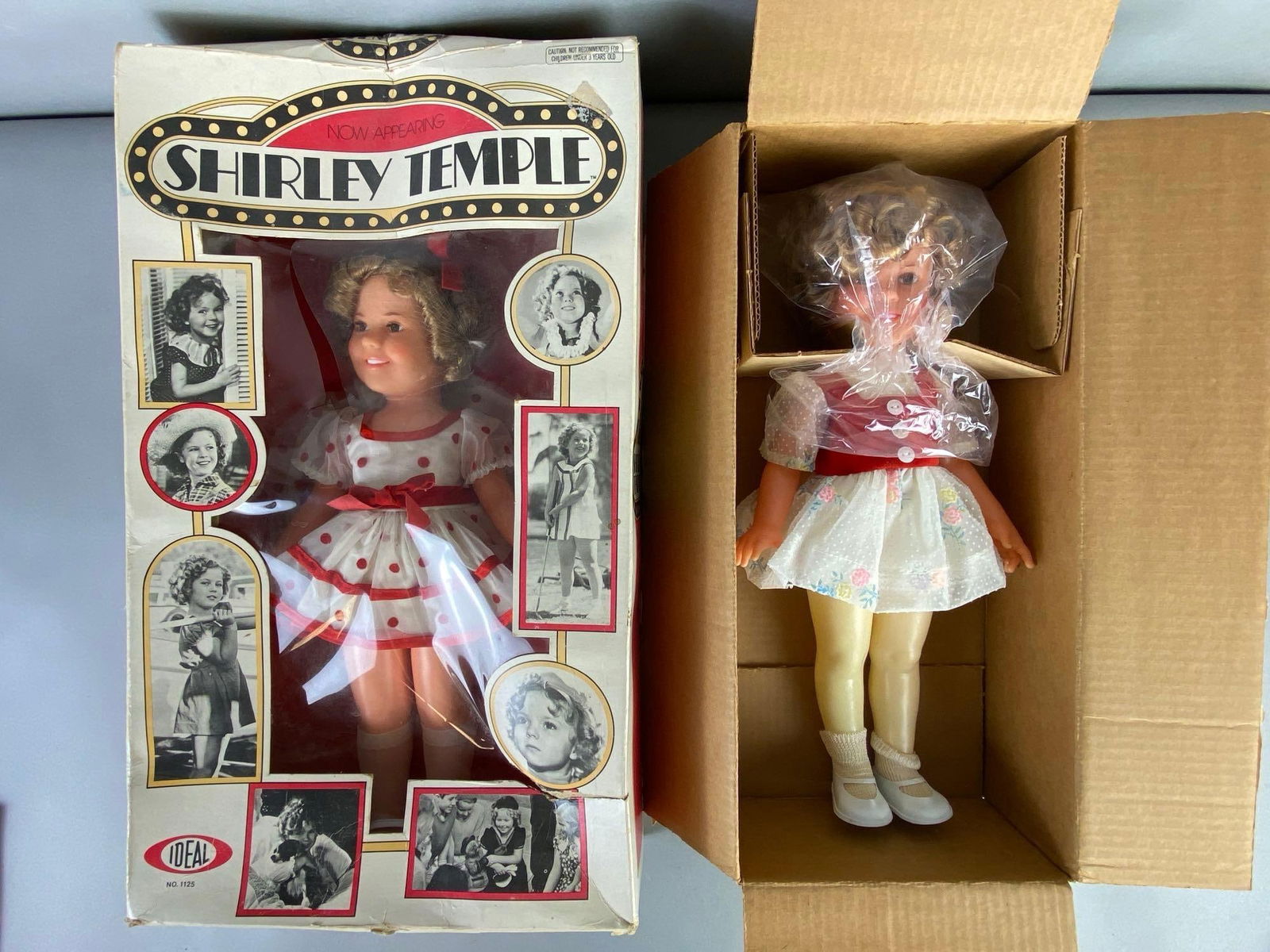Group of 2 Ideal Toy Corp. Shirley Temple Vinyl Dolls (1 of 7)