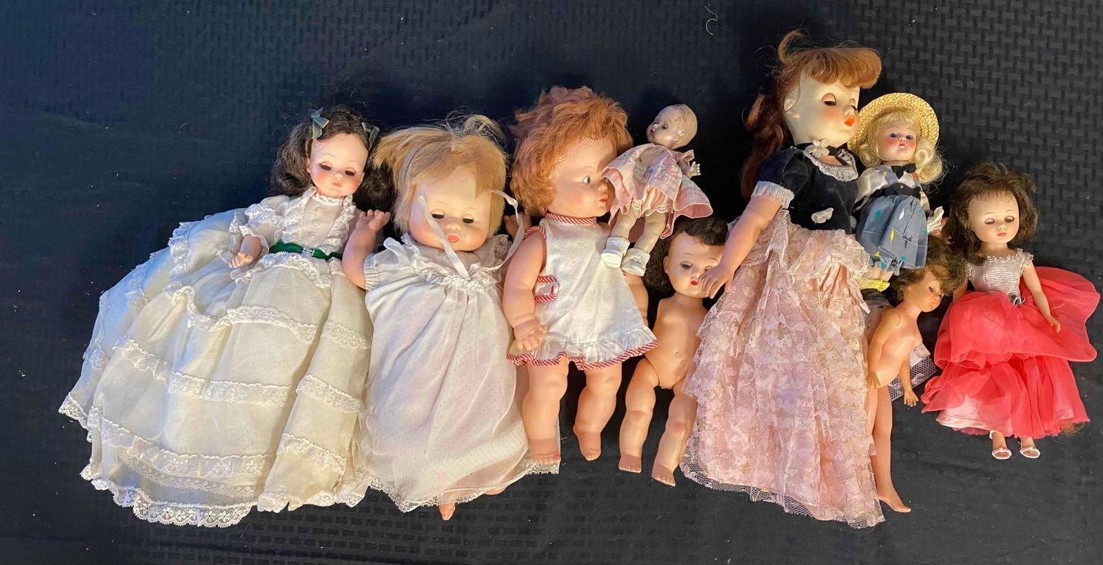 Group of 9 Vogue, Ginny Dolls, Madame Alexander Scarlet O'Hara and More (1 of 3)