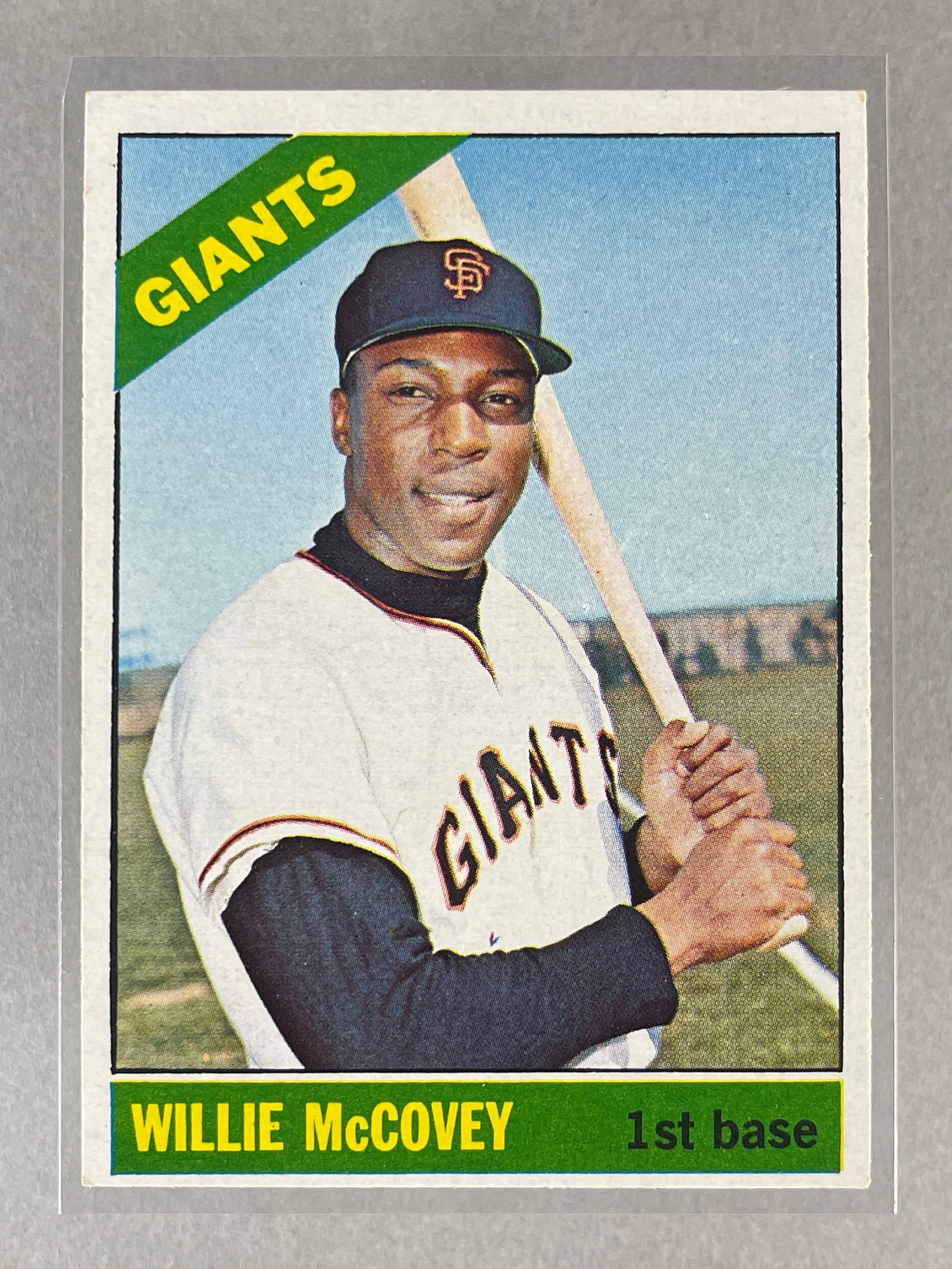 1966 Topps Willie McCovey #550 (1 of 2)