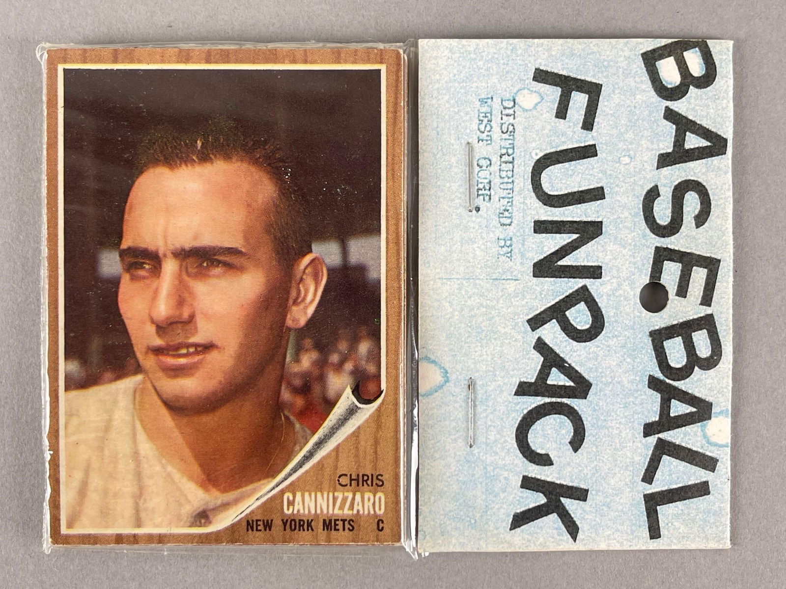 1962 Topps Baseball West Corps.  Cello Fun Pack (1 of 2)