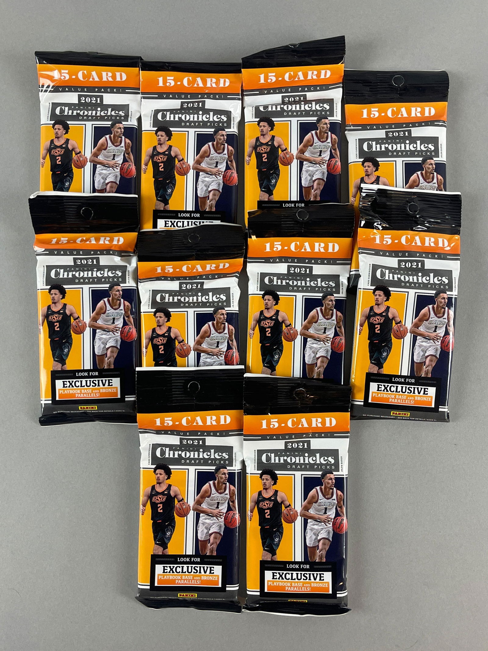 10 - 2021 Panini Chronicles Draft Picks Value Packs (1 of 2)