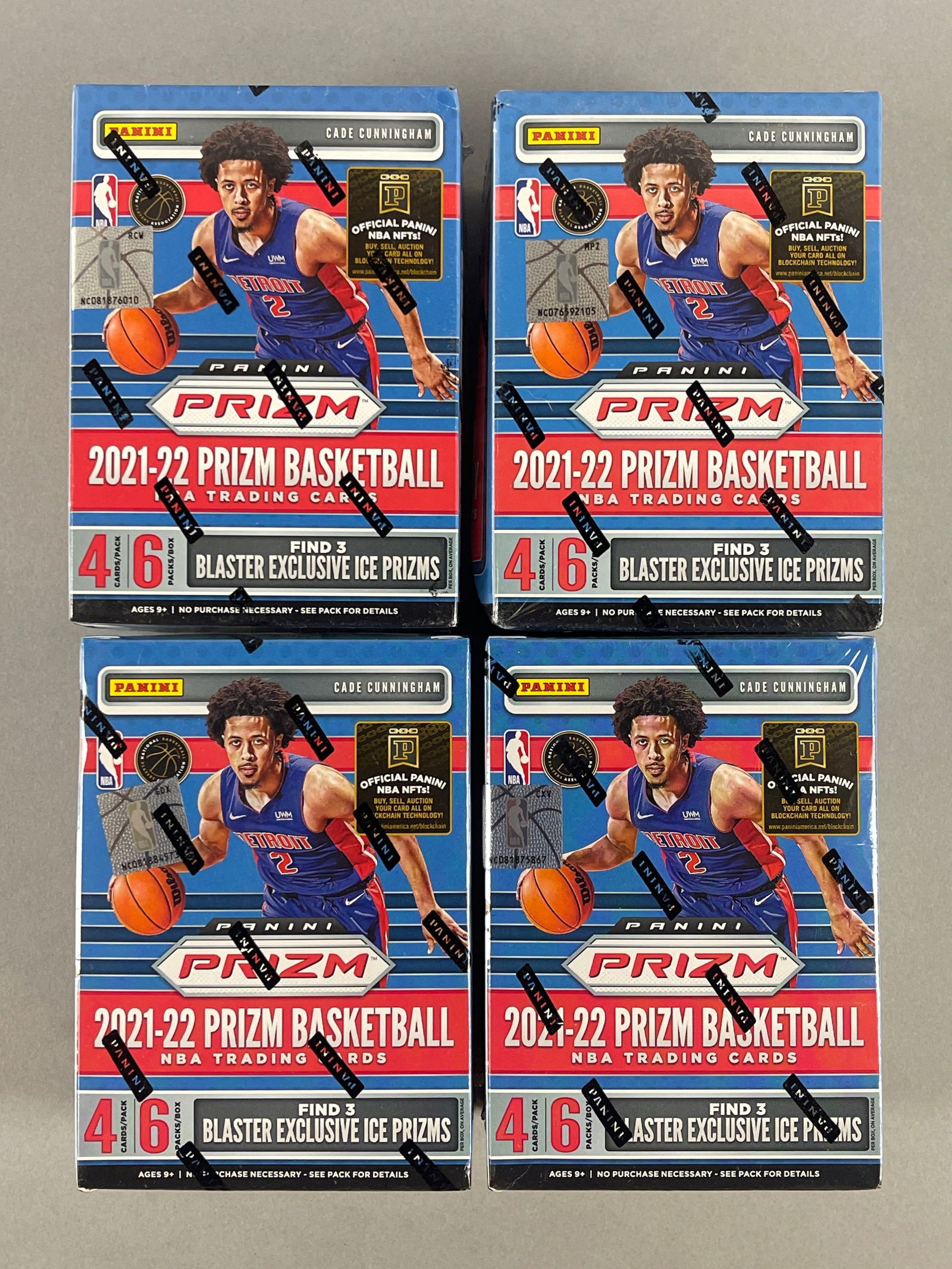 4 - 2021 - 22 Panini Prizm Basketball Blaster Boxes (1 of 3)