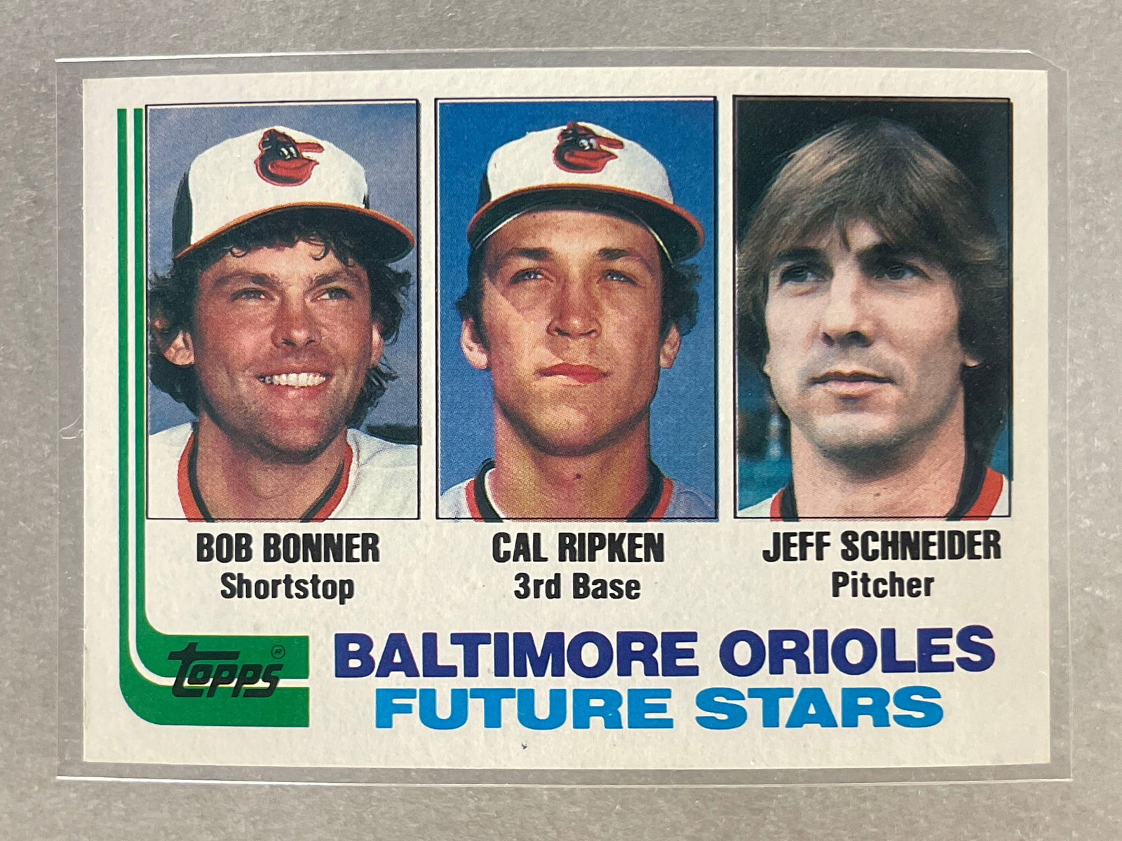 Rare 1982 Topps Cal Ripken Jr. #21 Error Card - Wrong Back (1 of 2)