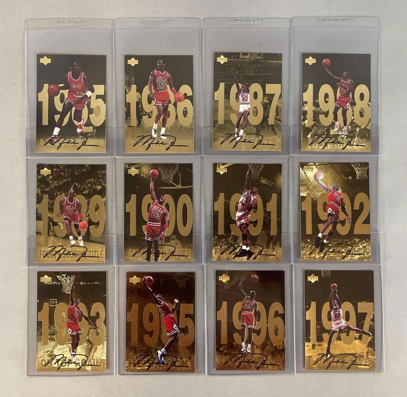 1998 Upper Deck Gatorade Michael Jordan High-Grade Set (1 of 2)
