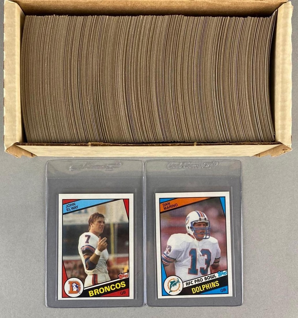 1984 Topps Football High Grade Complete Set (1 of 4)