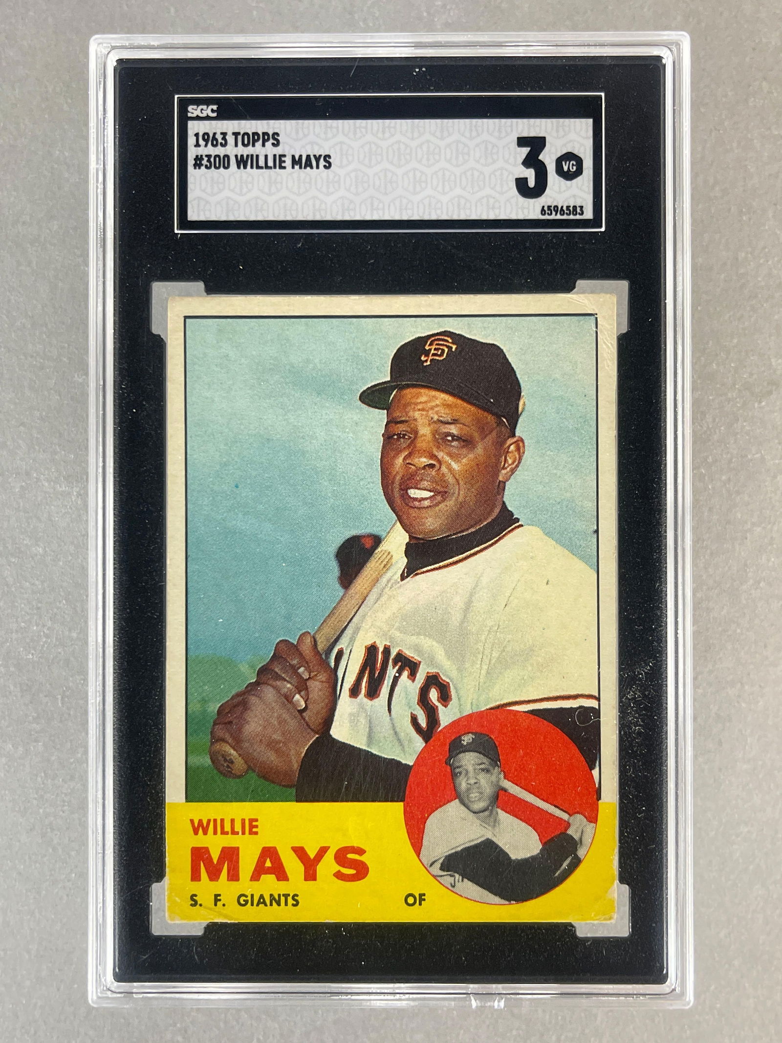1963 Topps Willie Mays #300 SGC 3 (1 of 2)