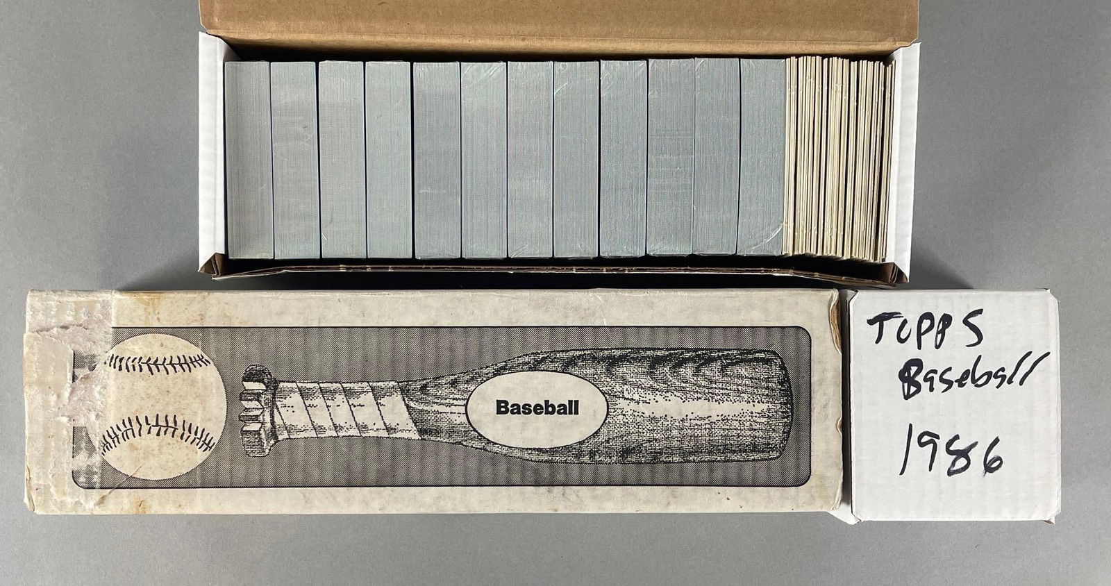 1986 Donruss Factory and 1986 Topps Baseball Complete Sets (1 of 2)