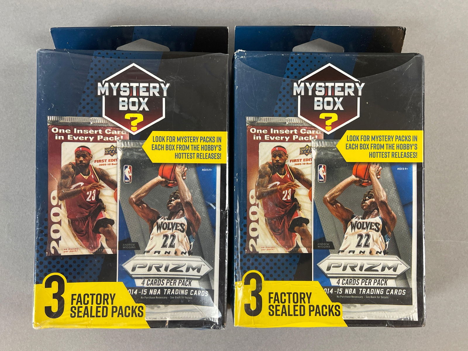 2 - 2022 MJ Holding Basketball Unopened Mystery Boxes (1 of 2)