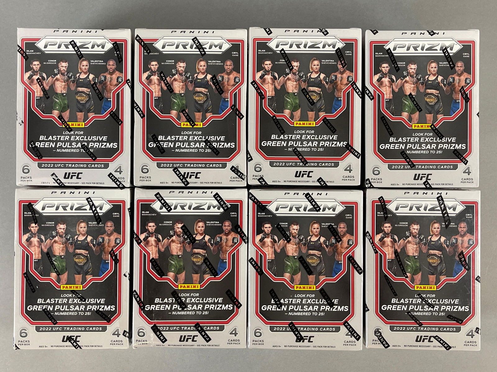 8 - 2022 Panini Prizm UFC Unopened Blaster Boxes (1 of 4)