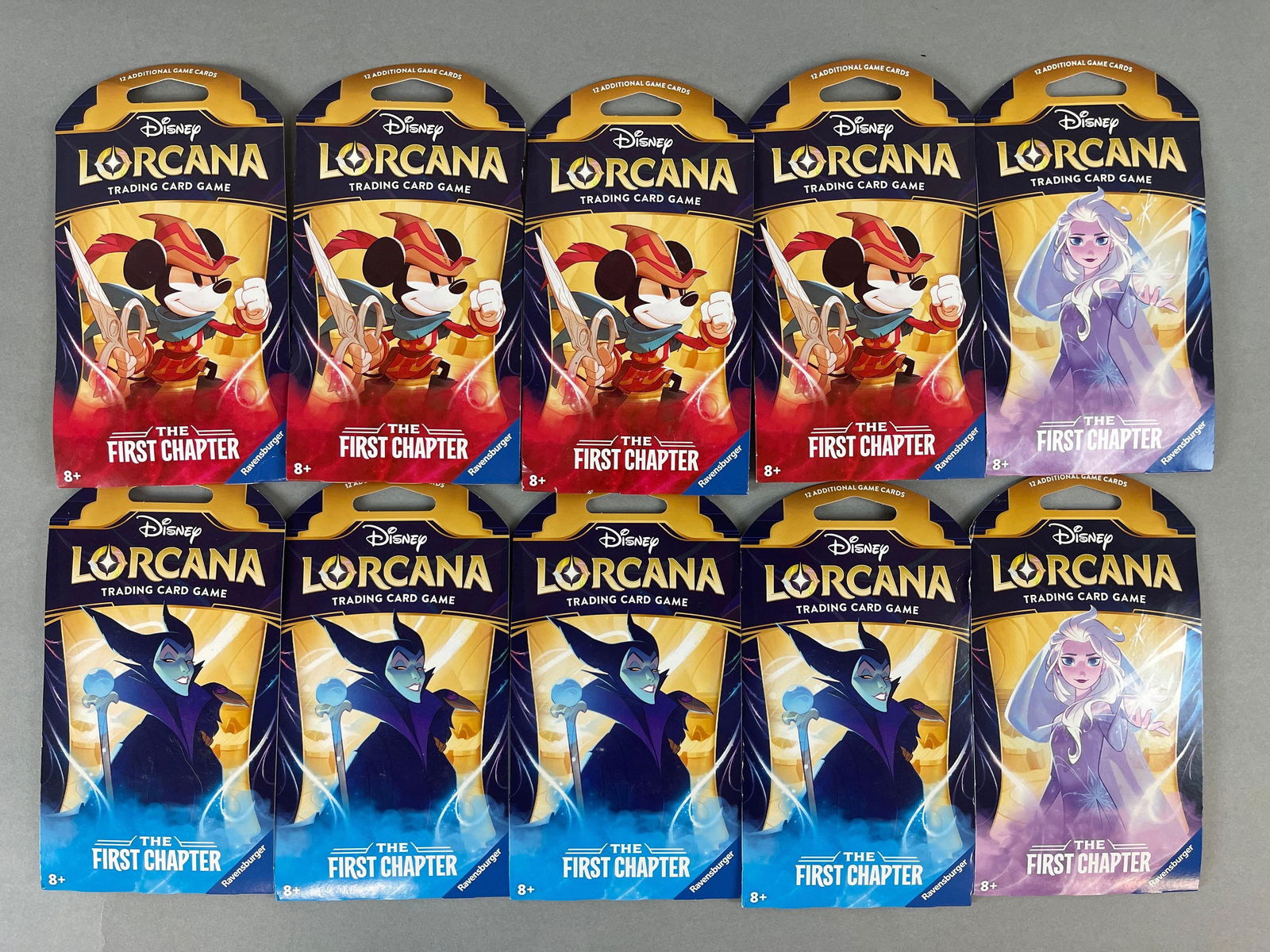 10 - 2024 Disney Lorcana The First Chapter Ravensburg Packs (1 of 3)