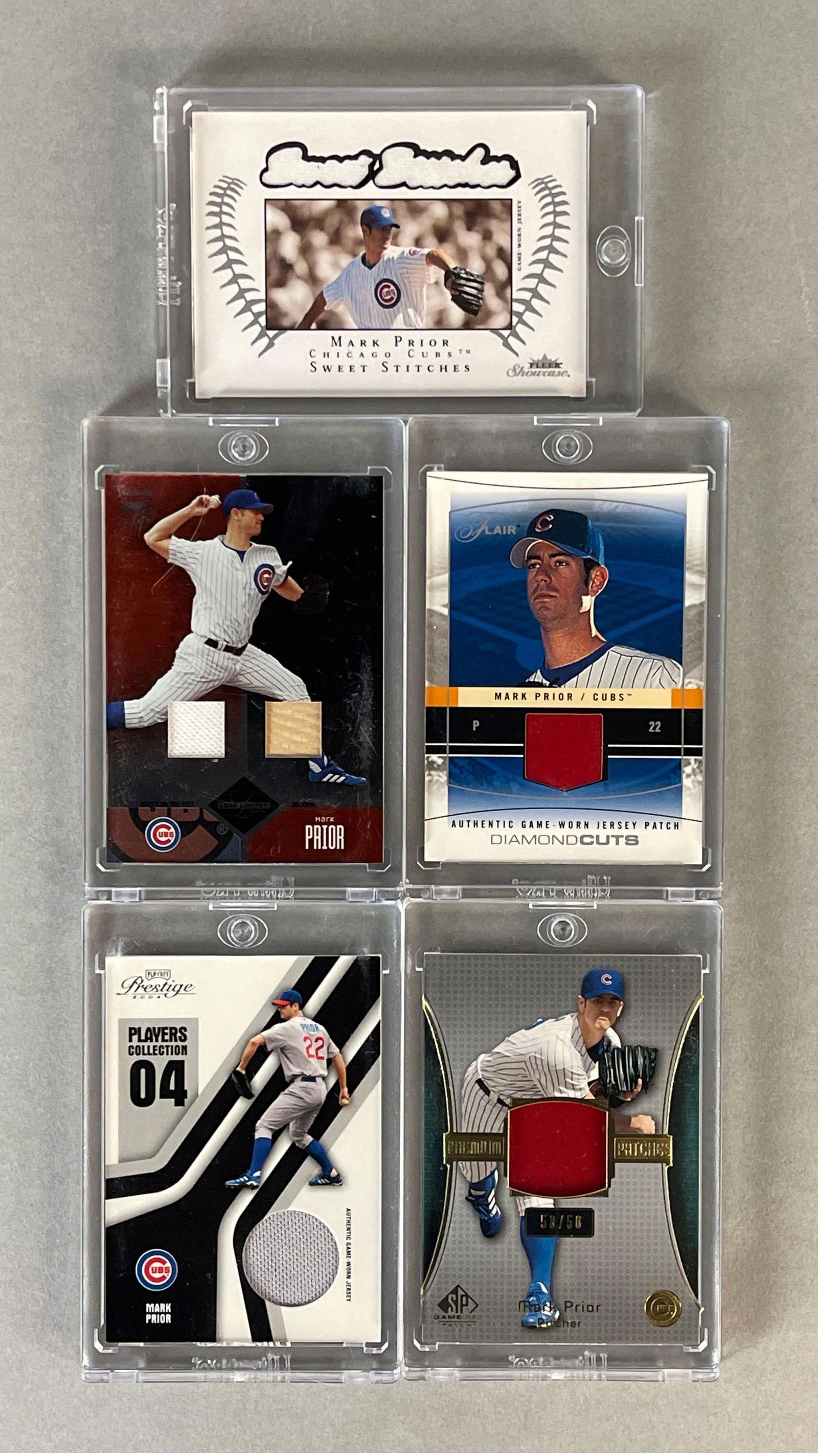 5 - 2003 - 04 Mark Prior Game Jersey Cards with 2/ 150 (1 of 2)