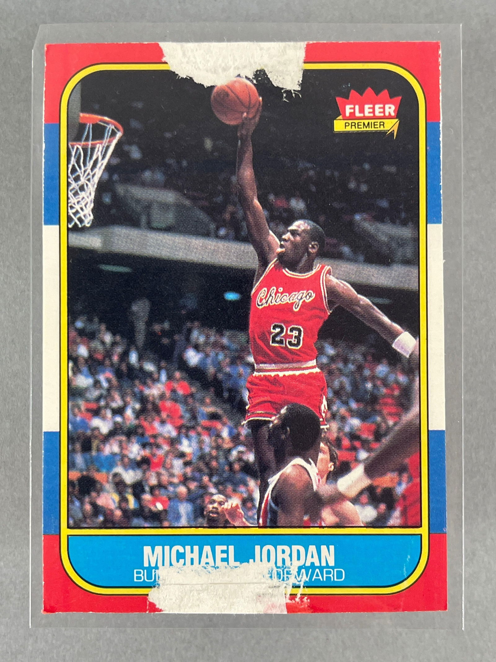 1986 Fleer Michael Jordan #57 Rookie (1 of 2)