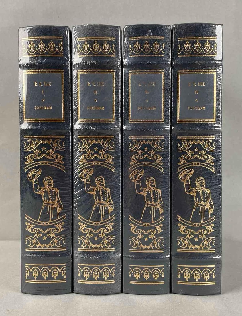 4 Volume Robert E. Lee Easton Press Books