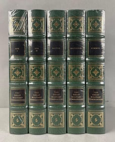 5 Volume The Great Military Commanders Easton Press Books