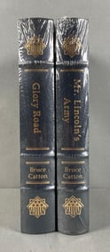 Group of 2 Civil War Easton Press Books