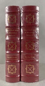 2 Volume The Civil War A Narrative Easton Press Books