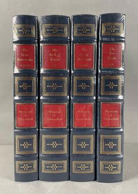 Group of Winston S. Churchill Easton Press Books