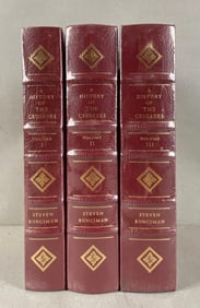 3 Volume A History of the Crusades Easton Press Books