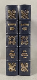 2 Volume Hawaii Easton Press Books
