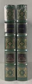 2 Volumes of The Great Military Commanders Easton Press Books
