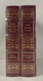 Group of 2 The Great Ideas / Thinkers Easton Press Books