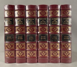 6 Volume Jefferson and His Time Easton Press Books
