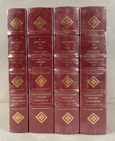 Volume 1-3 A History of the Crusades Easton Press Books