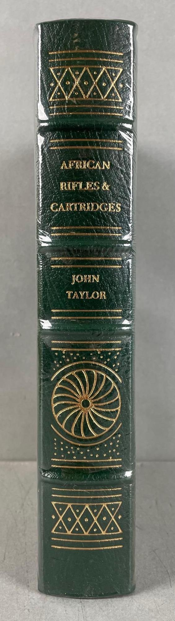 African Rifles and Cartridges Easton Press Book: Sealed, John Taylor, gilded edges
