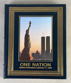 One Nation American Remembers September 11, 2001 Easton Press Book