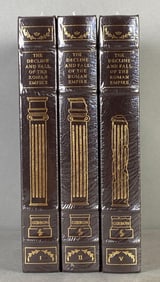 3 Volumes of The Decline and Fall Of The Roman Empire Easton Press Books