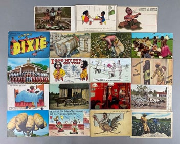 Postcard - 33 Black Americana