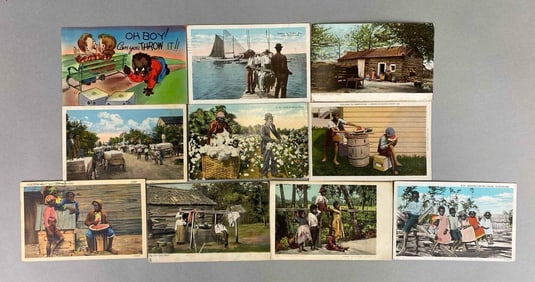 Postcard - 20 Black Americana