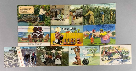 Postcard - 20 Black Americana
