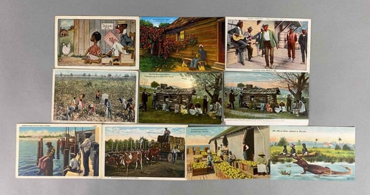 Postcard - 20 Black Americana